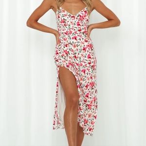 SWEET SEEDLINGS MIDI DRESS WHITE 